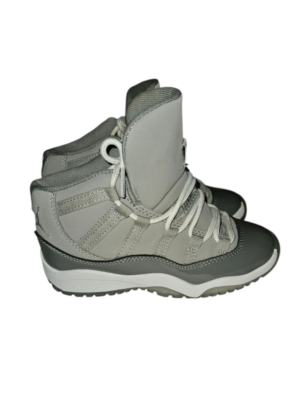 Nike Air Jordan 11 Retro Cool Grey 378039-005 Kids Pre School Shoes size 12.5C